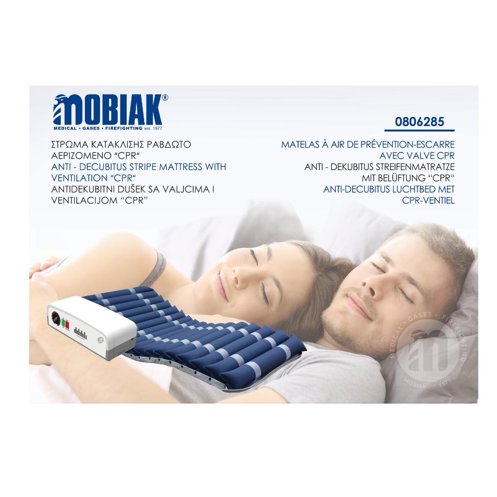 AIR Trykaflastende vekseltryksmadras inkl. pumpe og betræk