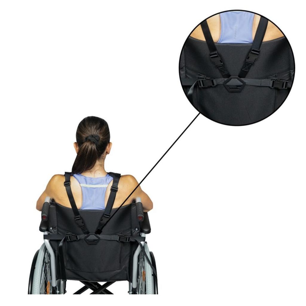 SUPPORT Støttebælte til kørestol - universal