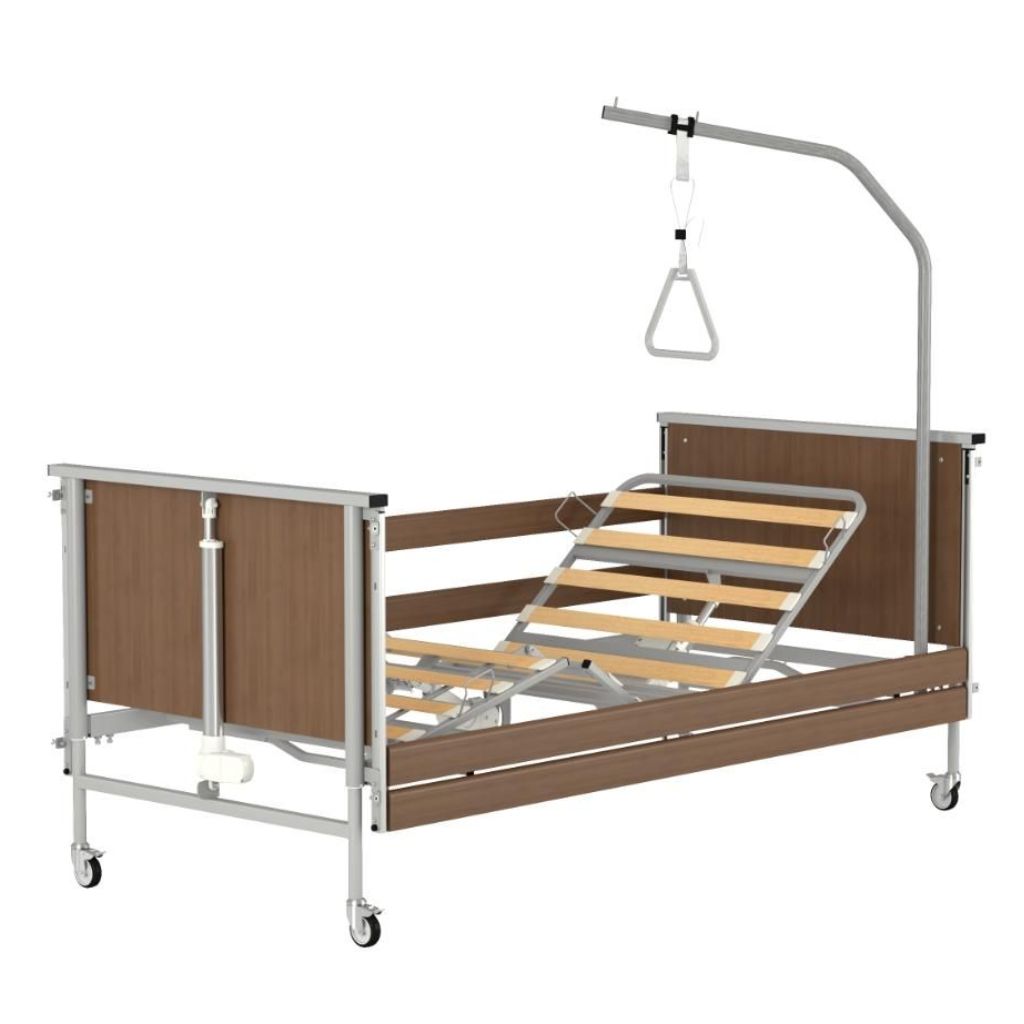 DREAM TIM DELUXE elektrisk plejeseng | Valnød