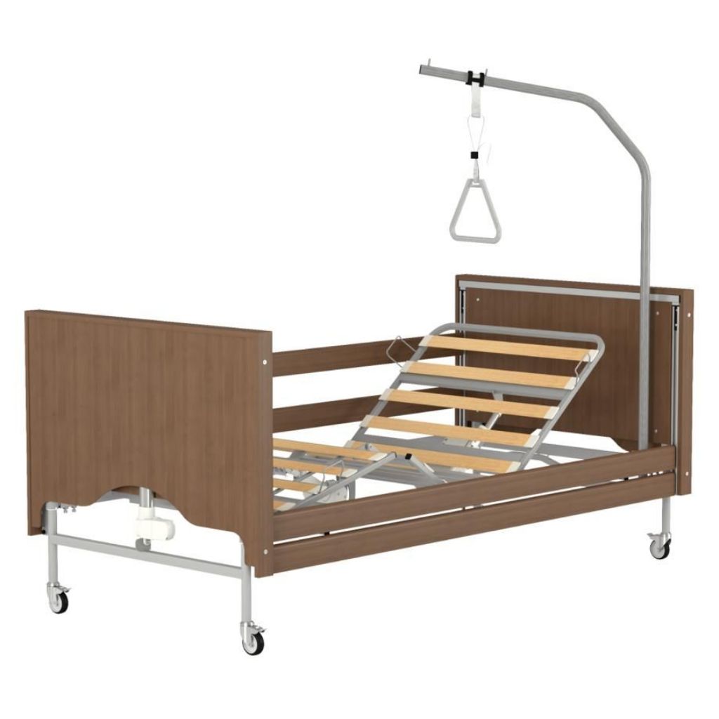 DREAM TIM DELUXE elektrisk plejeseng | Valnød