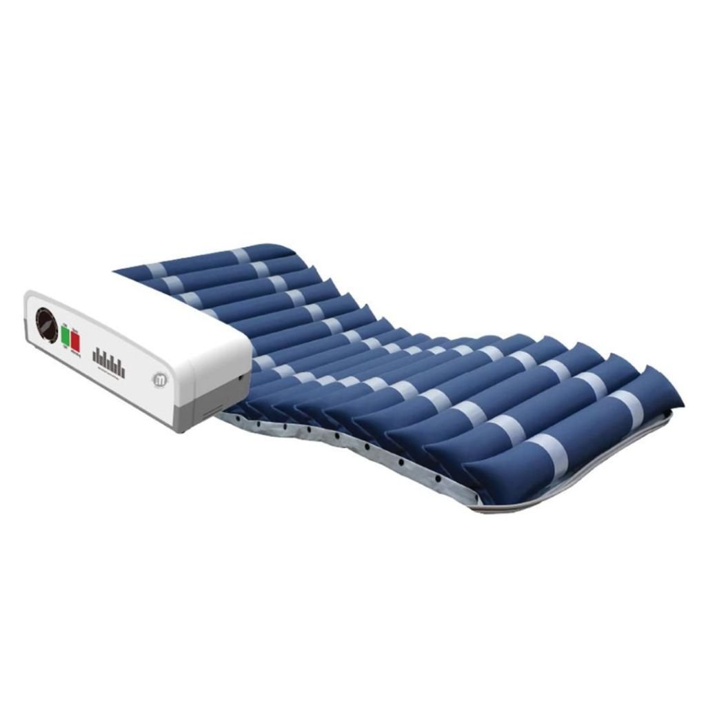 AIR Trykaflastende vekseltryksmadras inkl. pumpe og betræk