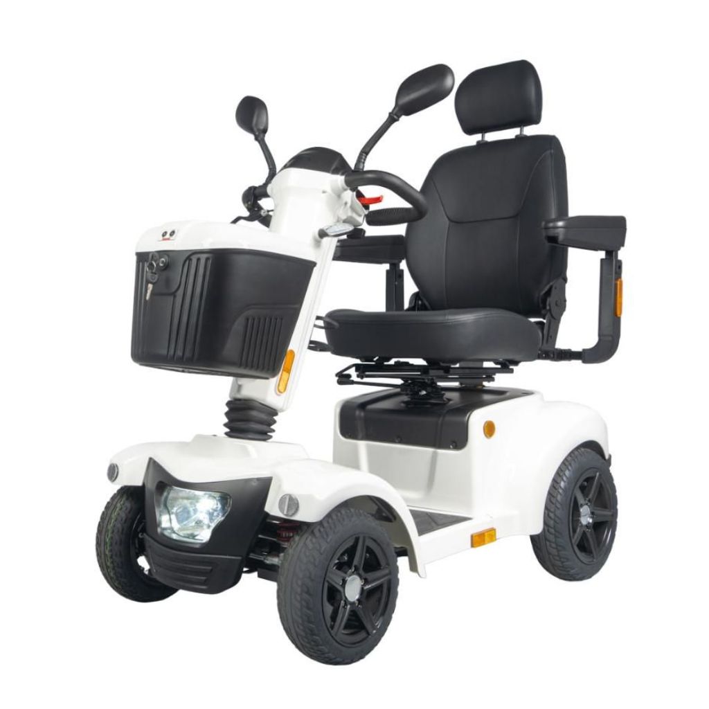 PERSEUS WHITE El - scooter | 15 km/t | 55 km | Lufthjul