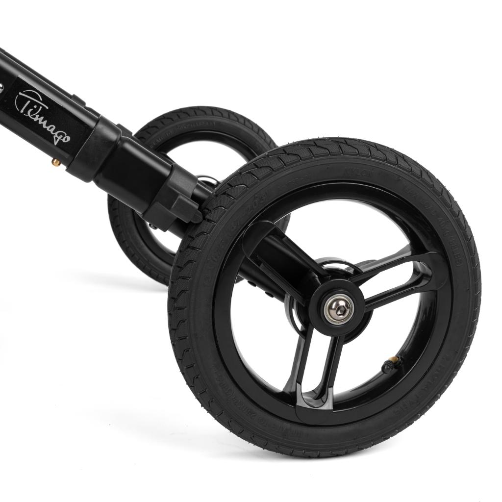 RANGER AIR BLACK rollator med lufthjul | TIMAGO