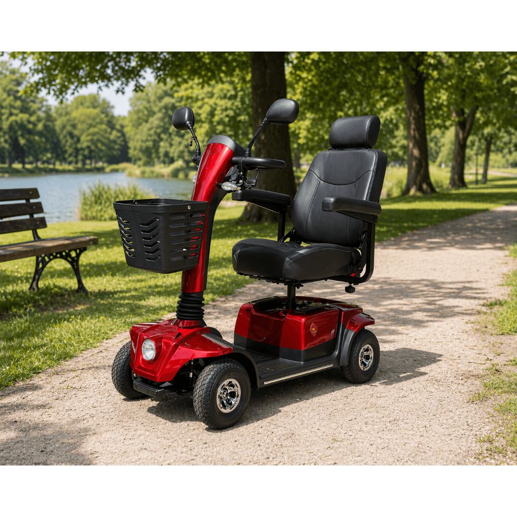 PONZA RØD El - scooter | Sammenklappelig | 12 km/t