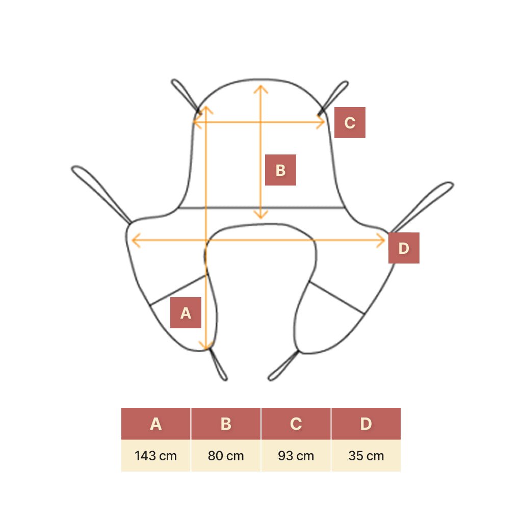 Helkrops - løftesejl til lift | Max 275 kg | Universal